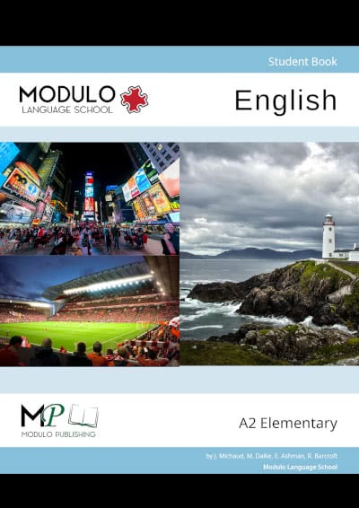 Modulo'sหนังสือเรียนอังกฤษ A2 ของคอร์สโมดูโล่ ไลฟ์